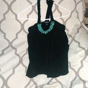 Beaded halter